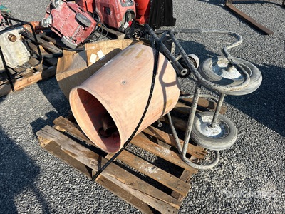Electric Portable Concrete Mixer