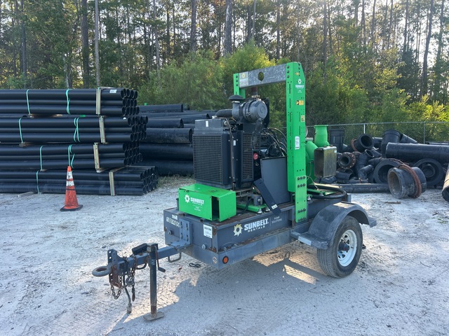 2018 Atlas Copco PAS 150 HF Trailer-Mounted Water Pump (Inoperable)