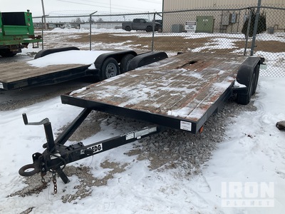 2010 Carson SC162 16 ft T/A Utility Trailer