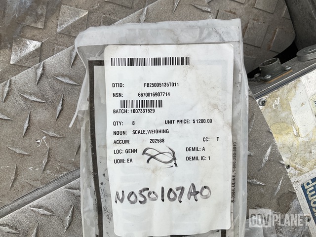 Surplus (8) Intercomp PT300 Wheel Load Scales in Colorado Springs ...
