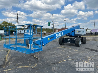 2018 Genie S-80X 4WD Diesel Plataforma Elevadora Telescópica