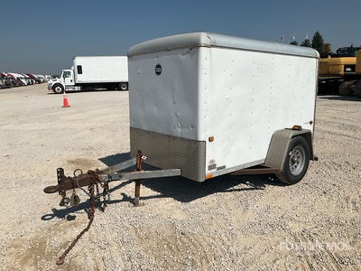 Wells Cargo 8 ft S/A Enclosed Trailer