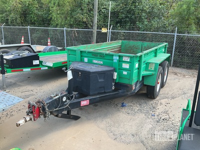2014 Best DB5X10HS 10 ft T/A Nutzkippanhänger