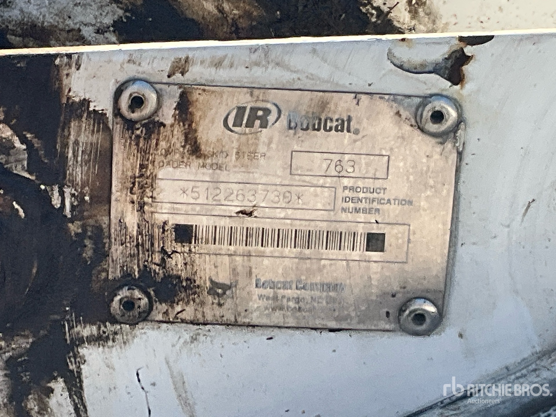 Bobcat 763 شاحنة جرافة