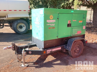 2016 Multiquip DCA-25SSIU4F 20 kW Mobile Generatore