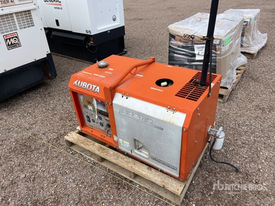 Kubota GL7000-USA 6.5 kW Skid-Mounted Generator Set