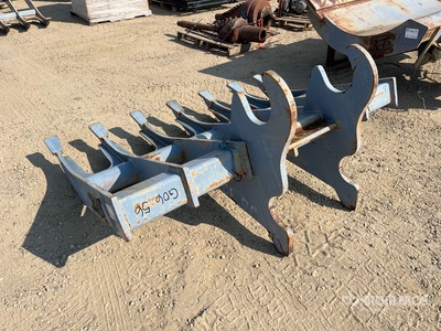 80 in Q/C Excavator Rake