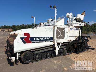 2011 Roadtec RP195E Track Asphalt Paver