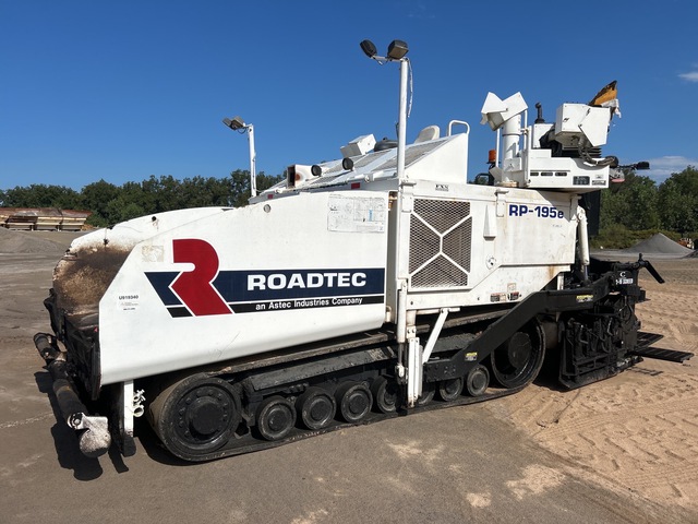 2011 Roadtec RP-195e Track Asphalt Paver