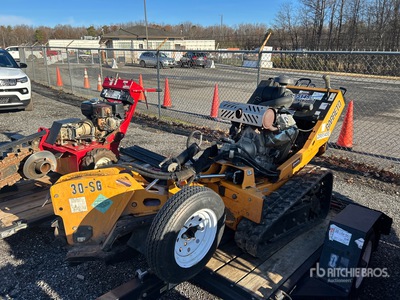 2020 Barreto E30SGB Walk Behind Stump Grinder w/ Barreto Trailer