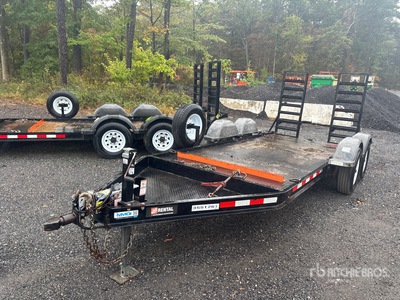 2020 MMDI 614SLTD 14 ft T/A Remolque Portamaquinaria