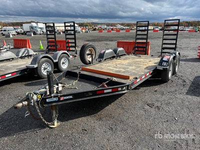 2020 MMDI 614SLTD 7376 lb T/A Remolque Portamaquinaria