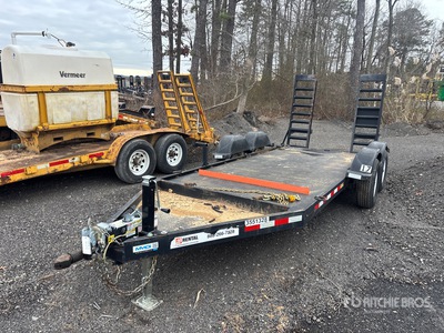 2021 MMDI 614SLTD 7376 lb 14 ft T/A Equipment Trailer