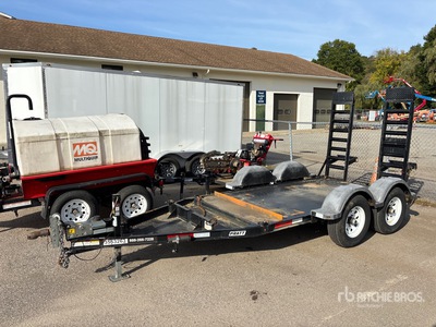 2021 Pratt CP0510 5195 lb 10 ft T/A Plant Trailer