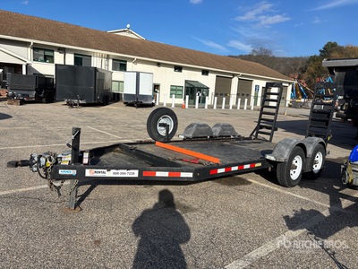 2021 MMDI 614SLTD 14 ft T/A Remolque Portamaquinaria