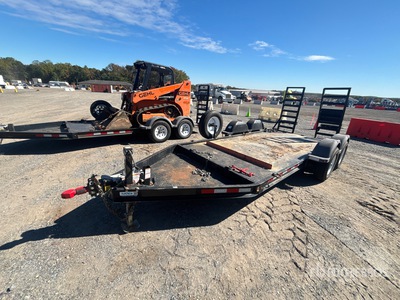 2020 MMDI 614SLTD 7376 lb 14 ft T/A Remolque Portamaquinaria