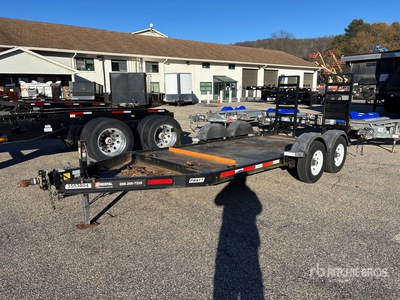 2020 Pratt CP0614 14 ft T/A Remolque Portamaquinaria