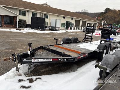 2023 Pratt CP0614 14 ft T/A Apparatuur aanhangwagen