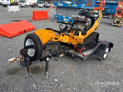 2020 Barreto 7 ft S/A Trencher Trailer