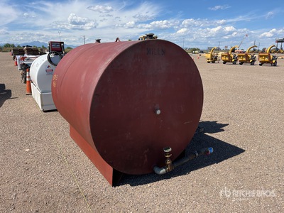 1000 gal Skid Mounted Steel Water Réservoir de carburant