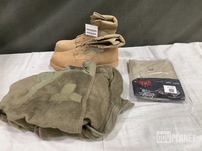 (11) Jackets, (4) Pairs of Boots, (1) Parkas & Assorted Items