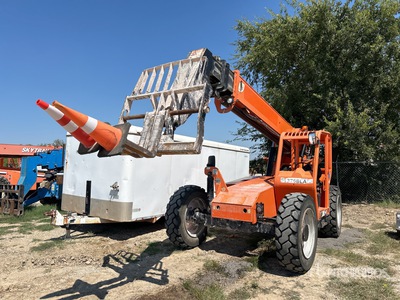 2017 SkyTrak 6042 を見 Telehandler