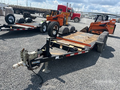 2020 Hamm 10 ft T/A Equipment Trailer