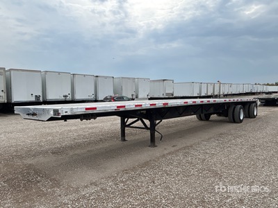 2019 Transcraft 554C 48 ft T/A Flatbed Trailer