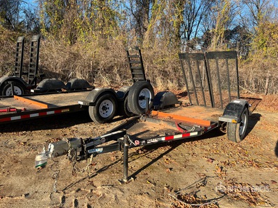 2018 MMDI 47RVX10 3280 lb 7 ft S/A Remolque Portamaquinaria