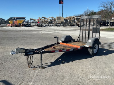 2018 MMDI 47RVX10 3280 lb 7 ft S/A Equipment Trailer