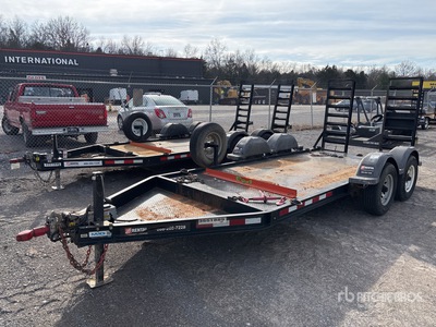 2018 MMDI 614SLTD 14 ft T/A Plant Trailer