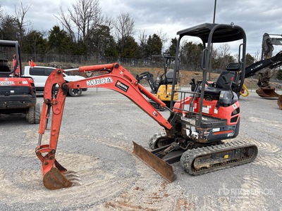 2018 Kubota U17VR1 を見 Mini Excavator