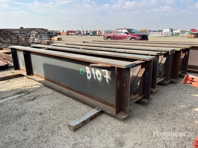 Quantity of (3) 16 ft Double Box Girder