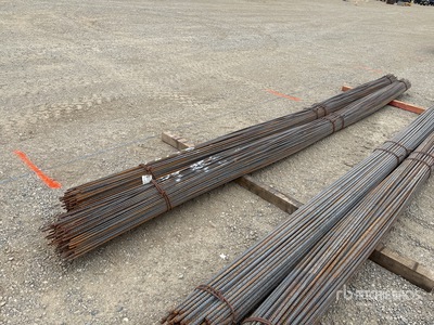 Quantity of (2) Bundles Of 3/8 20 ft Rebar