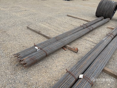 Quantity of (2) Bundles Of 5/8 20 ft Rebar