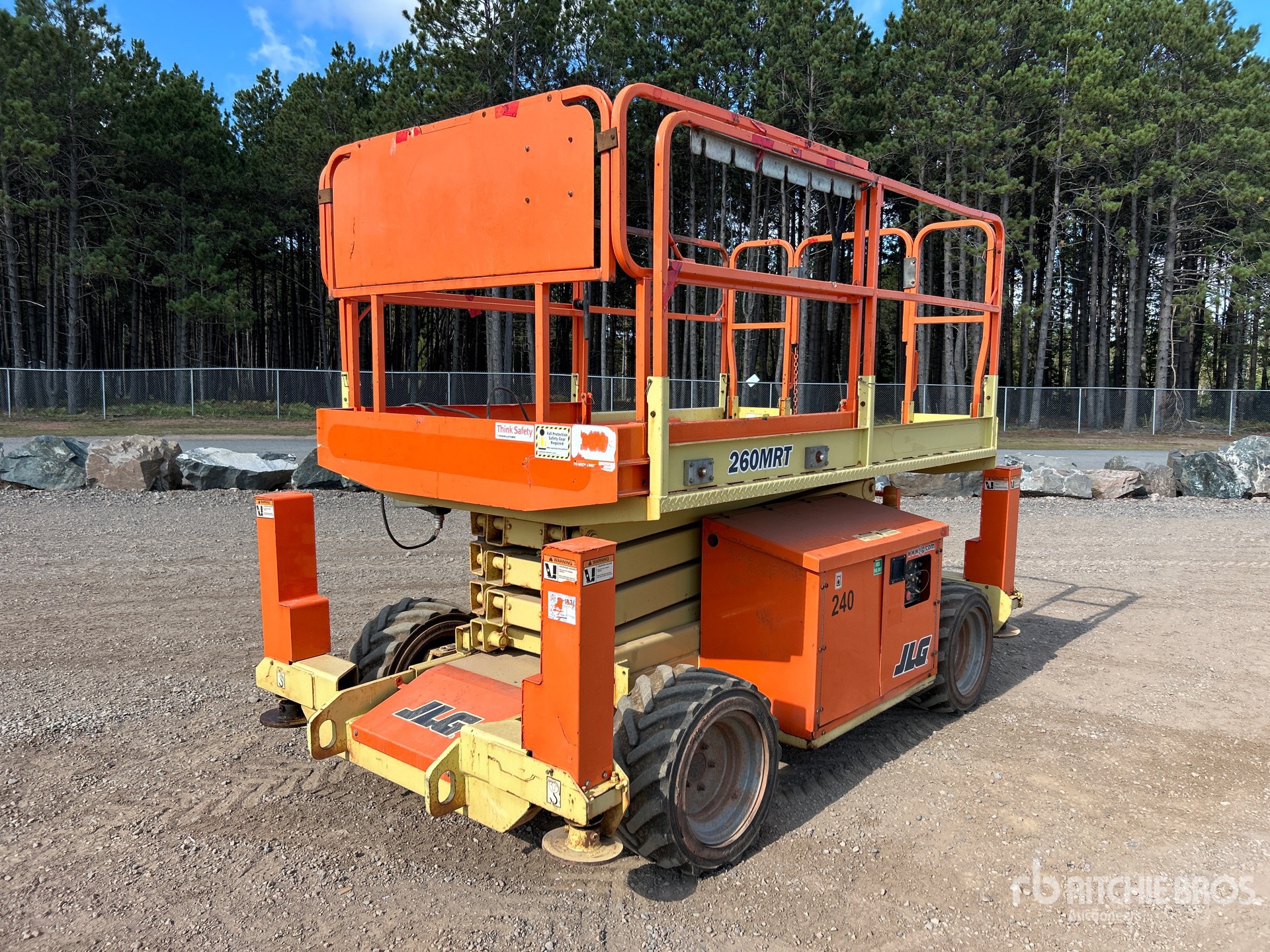2009 JLG 260MRT 4x4 Diesel Podnośnik nożycowy