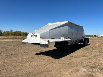 1992 Beall T/A Aluminum Belly Dump Trailer
