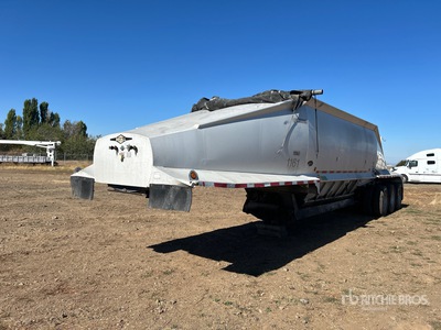 1994 Beall Tri/A Aluminum Belly Dump Trailer