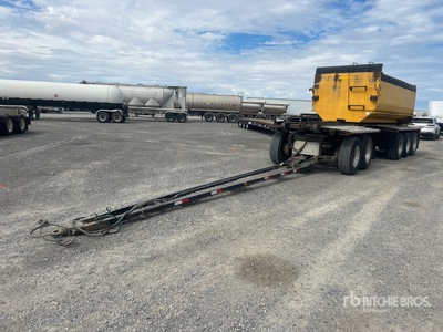 2005 Pioneer BSTC2X3 5/Axle Dog Turntable Transfer Trailer