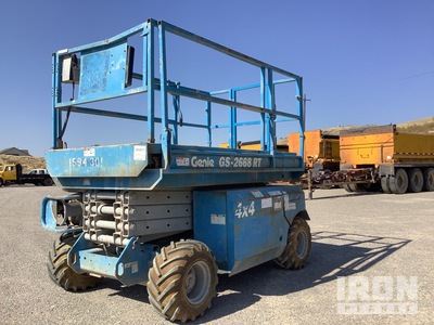 1999 Genie GS-2668RT Dual Fuel 4x4 Scissor Lift