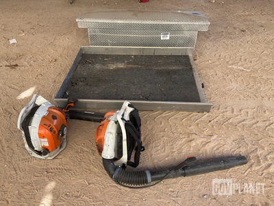 (2) Blowers, Tool Box & Bed Liner