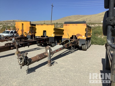1992 Beall PTERS 15 ft Tri/A Pup Dump Trailer