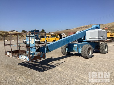 1998 Genie S60 2WD Gasoline Telescopic Boom Lift