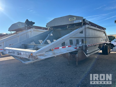 2000 Trail King TK54BDU-402 T/A Belly Dump Trailer