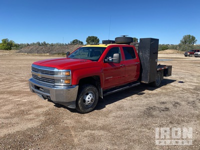 2015 Chevrolet 3500 4x4 Crew Cab Table Top Truck