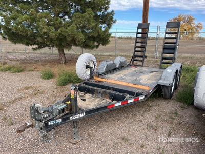 2018 MMDI 10 ft T/A Equipment Trailer