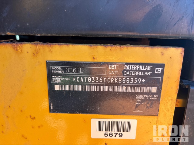 EXCAVADORA 2014 CATERPILLAR 336FL