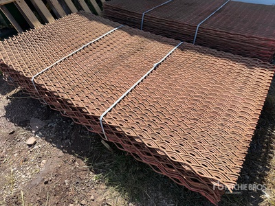 Lot of (40) Heavy Expanded Metal