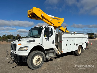 2009 Versalift VAT-500 50 ft on 2009 Freightliner M2 106 4x2 Bucket Truck