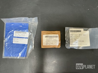 (6) Bearings, (20) Quick Release Pins, (44) Packings & Assorted Items